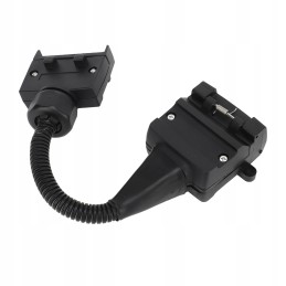 Trailer adapter 7 pin flat male plug to