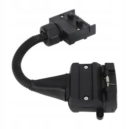 Trailer adapter 7 pin flat male plug to