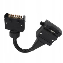 Trailer adapter 7 pin flat male plug to