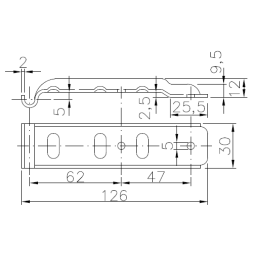 Ramp bolt, side ramp, lock security