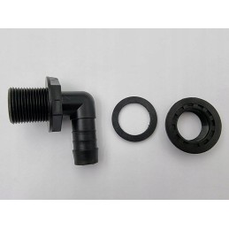 Adapter for hose 3 4 inches 18 19 mm elbow