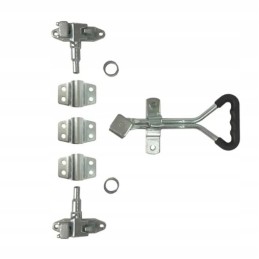 Rear door lock for truck semi-trailer fi27, galvanized lock set