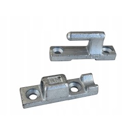 Complete hinge for the sides of trailer semi-trailer bodies