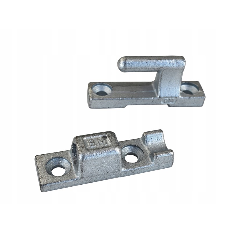 Complete hinge for the sides of trailer semi-trailer bodies