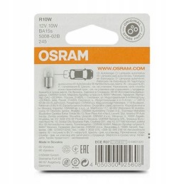 Car bulb os5008 02b osram os5008 02b r10w 10w 12v 2 parts