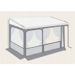 Privacy room zip f45s f45s 400 cm m fiamma awning roller shutter casing