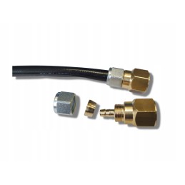 JIC connector for refueling with propane butane LPG gasbank