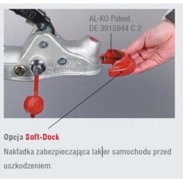 Protective cover for the Al Ko soft dock ball hitch