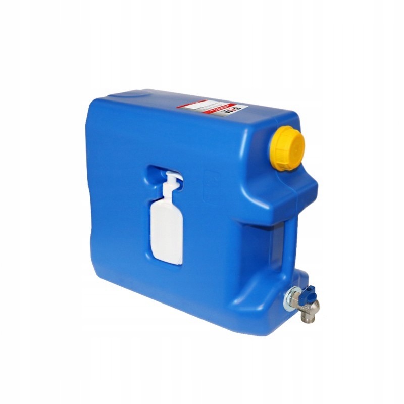 Banka water canister container, 15l, blue