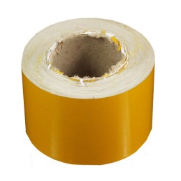 Foil tape, reflective strips, yellow, gold, truck, 10 m