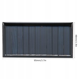 2 pcs solar cell panel 0 5 w 5 5 vz