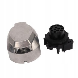 13 pin trailer socket 12v female connector