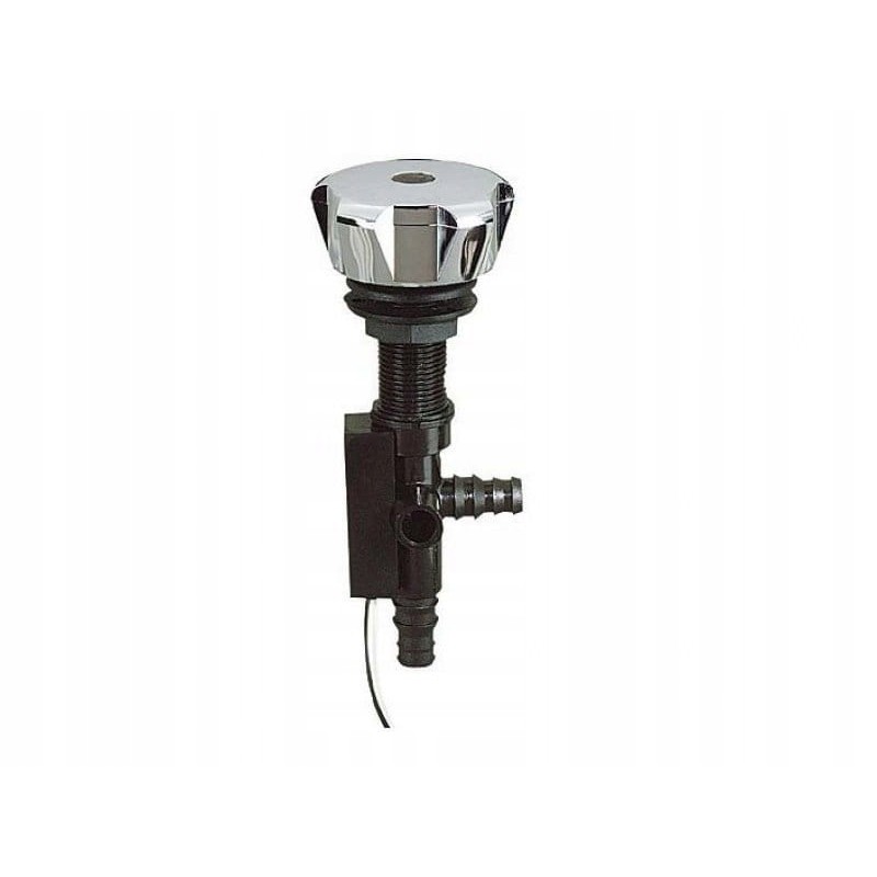 Novo Comet chrome undercounter water switch valve