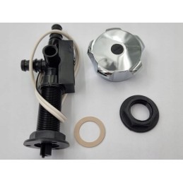 Novo Comet chrome undercounter water switch valve