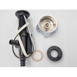 Novo Comet chrome undercounter water switch valve