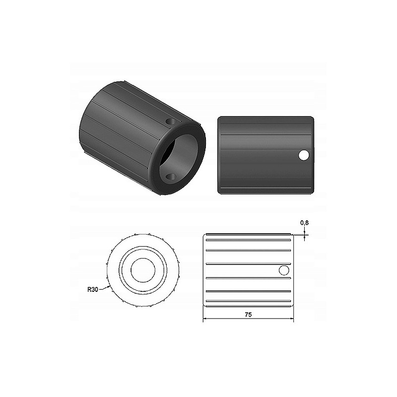Ice roller rg29 in shaft