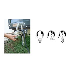 Hitch lock, trailer ball security