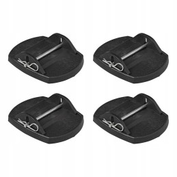 Caravan support leg foot, 4 pieces