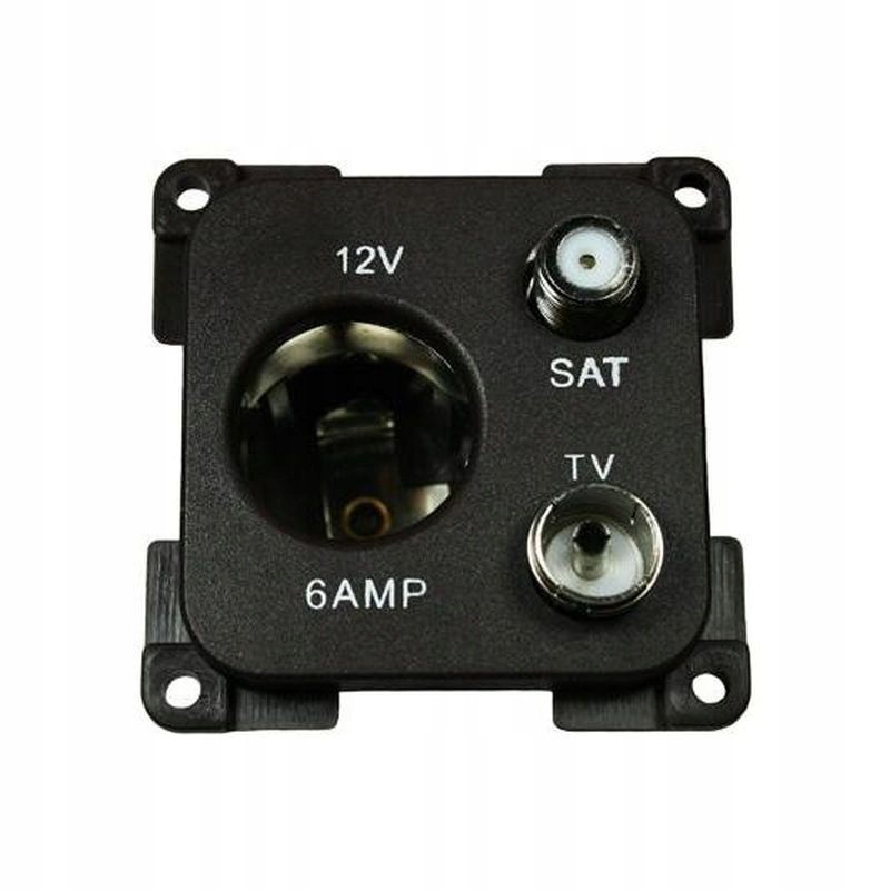 12v c line ant sat black socket in wa