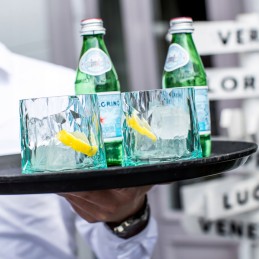 Koziol whiskey drinking glass 250ml jade