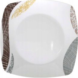 Flat melamine plate khadi brunner in wa