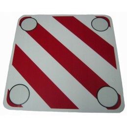 Reflective board for the trunk of a camper trailer