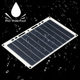 Portable external panel charger with 10 power