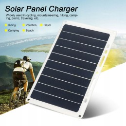 Portable external panel charger with 10 power