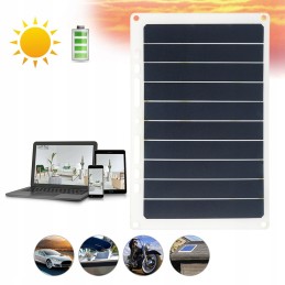 Portable external panel charger with 10 power