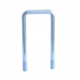 Square clamp m12 115 52 115 trailer mounting clamp clamp bracket