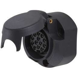 Plastic socket 13 pin 12 24v trailer plug