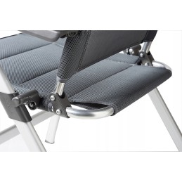 Dukdalf brillante camping chair, anthracite, 140 kg