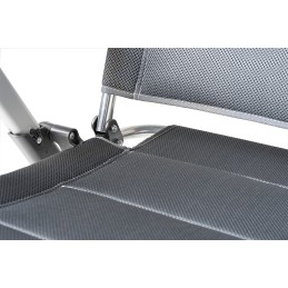 Dukdalf brillante camping chair, anthracite, 140 kg