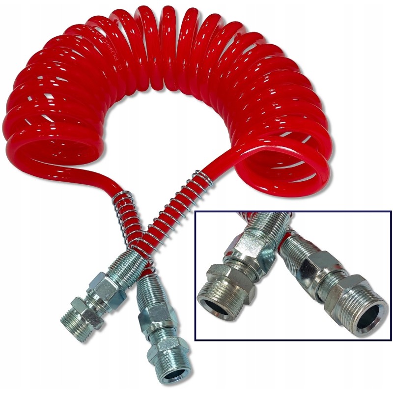 Spiral pneumatic cable 5 5 m m22 trailer