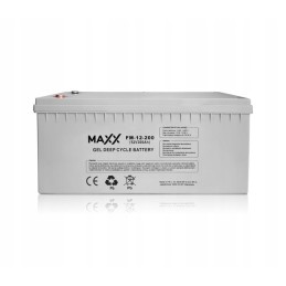 Gel battery 12 fm 200 200ah 12v