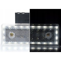 Marker light, semi-trailer, truck trailer, LED reflector