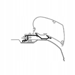 Thule Hideaway roof awning adapter