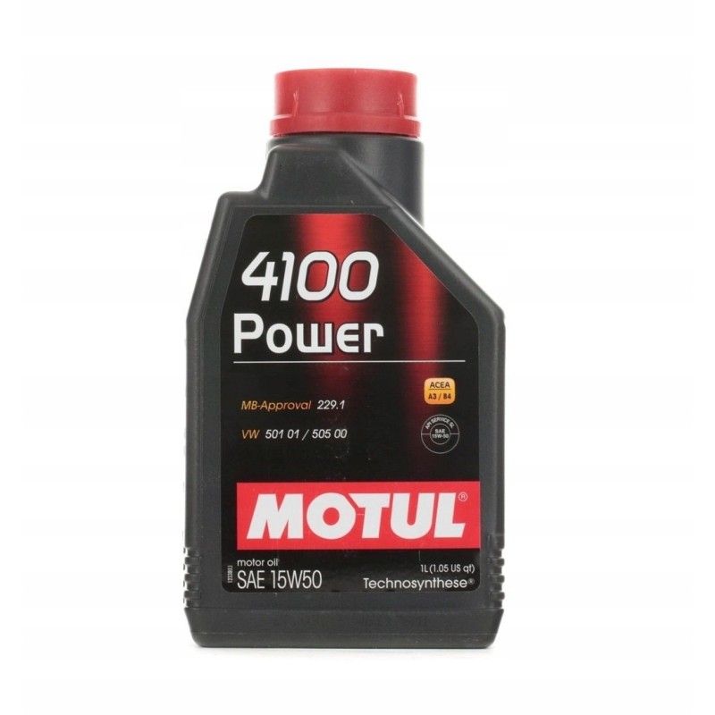 Motul power engine oil 15w 50 1l semi-synthetic oil
