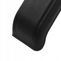 1 Pair Black PE Trailer Fender Injection Molded Abrasion Resistant
