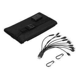 10w solar panel portable foldable plate