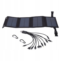 10w solar panel portable foldable plate