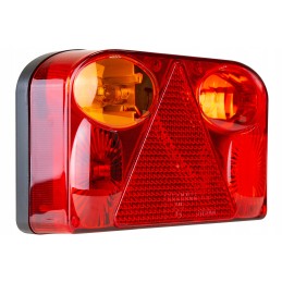 Fristom rear lamp with a triangle fog lamp l