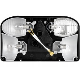 Fristom rear lamp with a triangle fog lamp l