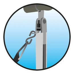 Storm straps storm strap for awning blinds