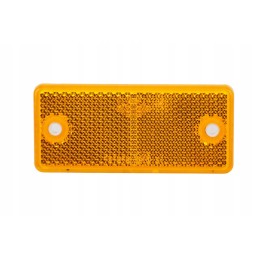 Orange trailer reflector 90x40mm 4 pcs