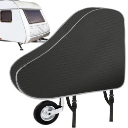 Cover for the drawbar cover of the camping trailer hitch 35 4