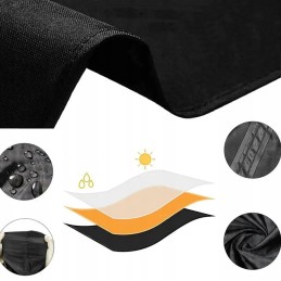 Cover, cover for the drawbar, trailer hitch, 35 4 inches