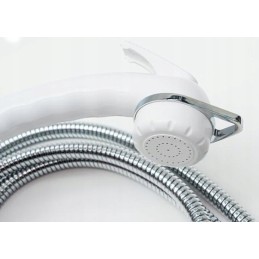 Outdoor water socket with reich shower