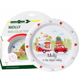 Molly kids girl brunne dinnerware