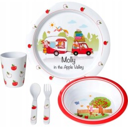 Brunner melamine children's dinner set